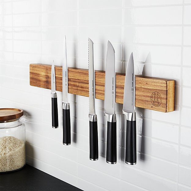 wall knife storage kitchen improvements for cabins